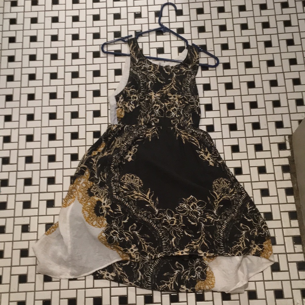 Free people laced back dress.